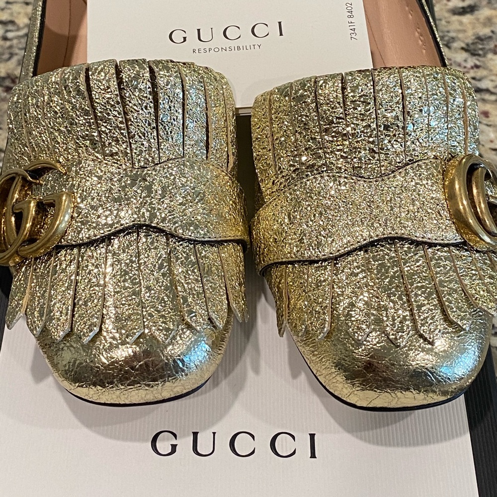 Gucci Marmont Balerina Flat